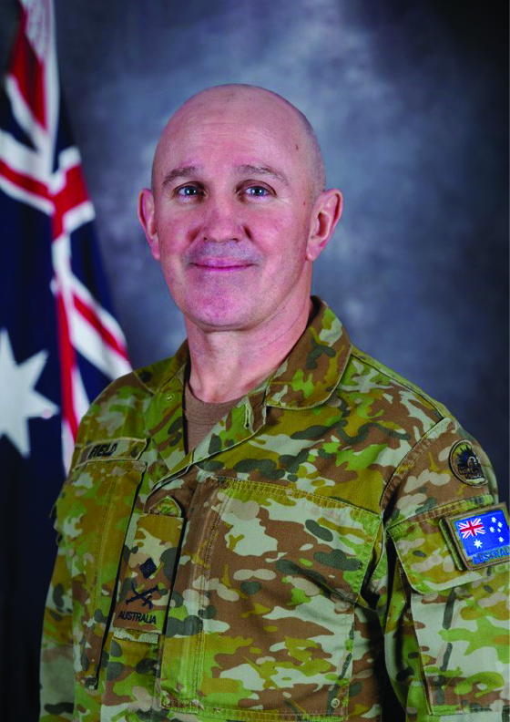Official Photo of Major General Chris Field